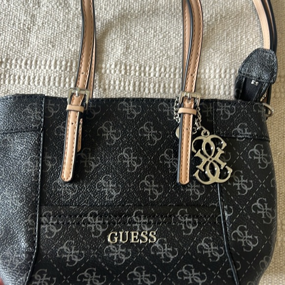 GUESS Delaney Logo Mini Tote - Picture 2 of 16